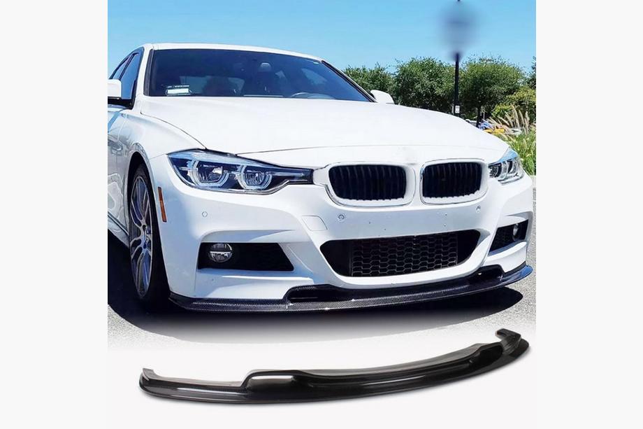 BMW 3 Series F30/F31 2012-2019 Nakładka na przedni zderzak FRP V3 (M-Performance) Zdjęcia 1