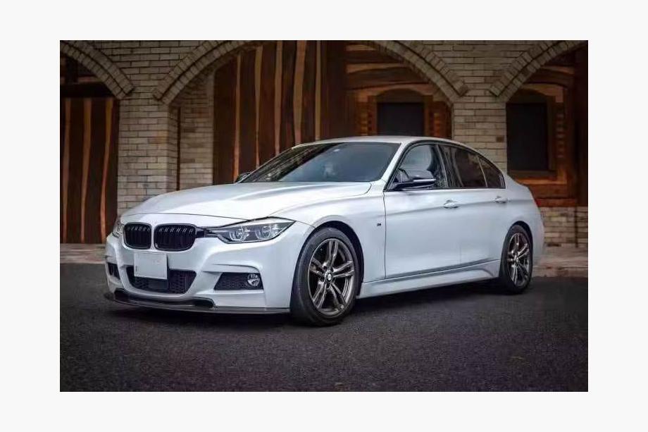 BMW 3 Series F30/F31 2012-2019 Nakładka na przedni zderzak FRP V3 (M-Performance) Zdjęcia 6
