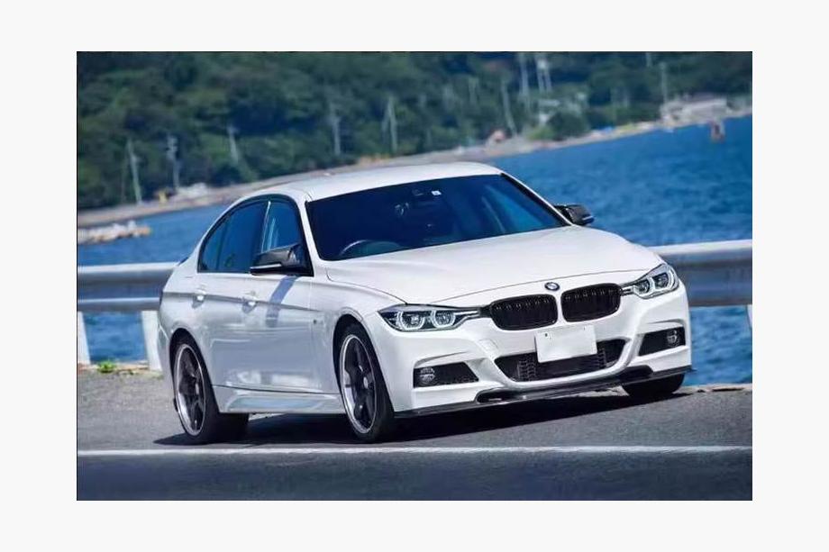 BMW 3 Series F30/F31 2012-2019 Nakładka na przedni zderzak FRP V3 (M-Performance) Zdjęcia 7