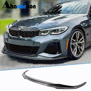 Nakładka na przedni zderzak Lip V8 do M-Sport 2018-2022 Carbon BMW 3 Series G20/G21 2018- zdjęcia 1
