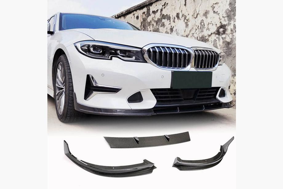 BMW 3 Series G20/G21 2018- Nakładka na Zderzak Przedni FRP V3 (2019-2022 Base) Image