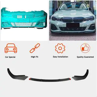 Nakładka na przedni zderzak Lip SC-Style do M-Sport 2018-2022 Carbon zdjęcia 2