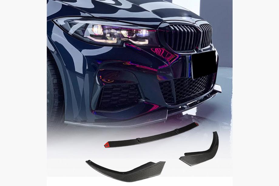 BMW 3 Series G20/G21 2018- Nakładka na przedni zderzak Lip SC-Style do M-Sport 2018-2022 Carbon Image