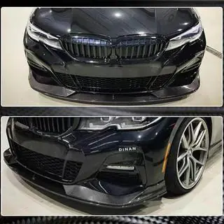 Nakładka na Zderzak Przedni Lip AC-Style (do M-Sport 2018-2022, Carbon) zdjęcia 2