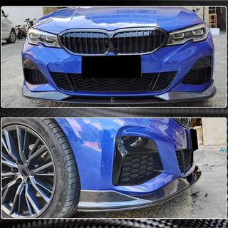 Nakładka na Zderzak Przedni Lip AC-Style (do M-Sport 2018-2022, Carbon) BMW 3 Series G20/G21 2018- zdjęcia 3