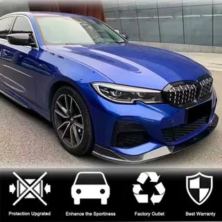 Nakładka na Zderzak Przedni Lip AC-Style (do M-Sport 2018-2022, Carbon) zdjęcia 4