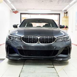Nakładka na przedni zderzak Lip V3 do M-Sport 2018-2022, Carbon BMW 3 Series G20/G21 2018- zdjęcia 1