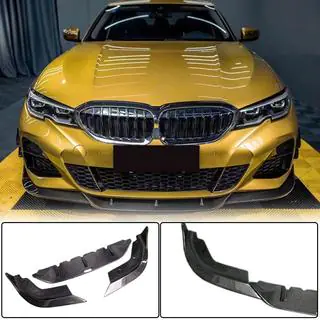 Nakładka na Zderzak Przedni Lip PD-Style (do M-Sport 2018-2022, Carbon) zdjęcia 1