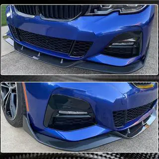 Nakładka na Zderzak Przedni Lip PD-Style (do M-Sport 2018-2022, Carbon) zdjęcia 3
