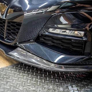 Nakładka na przedni zderzak Lip V5 (do M-Sport 2018-2022, Carbon) BMW 3 Series G20/G21 2018- zdjęcia 4