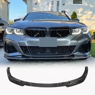 Nakładka Zderzaka Przedniego Lip V7 do M-Sport 2018-2022 Carbon BMW 3 Series G20/G21 2018- zdjęcia 1