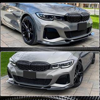 Nakładka Zderzaka Przedniego Lip V7 do M-Sport 2018-2022 Carbon BMW 3 Series G20/G21 2018- zdjęcia 4