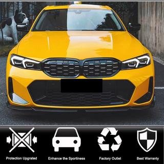 Nakładka Zderzaka Przedniego Lip V3 do M-Sport 2022+ Carbon BMW 3 Series G20/G21 2018- zdjęcia 2