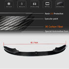 BMW 4 Series F32/F33/F36 2012-2020 Nakładka na przedni zderzak Lip V3 do M-Sport, Carbon zdjęcia 5