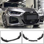 BMW 4 Series G22/23/26 2020- Nakładka na przedni zderzak Lip V1 do G22/G23 M-Sport, Carbon zdjęcia 1