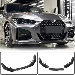 Nakładka na przedni zderzak Lip V1 do G22/G23 M-Sport, Carbon zdjęcia 1