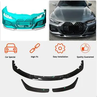Nakładka na przedni zderzak Lip V3 (do G22/G23 M-Sport, Carbon) zdjęcia 2