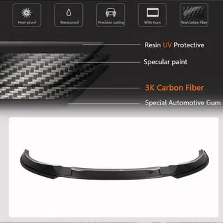 Nakładka na przedni zderzak Lip V2 do G26 M-Sport, Carbon zdjęcia 4