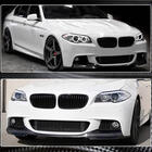 BMW 5 Series F10/F11 2010–2016 Nakładka Zderzaka Przedniego Lip V1 (do F10 M-Sport, Carbon) zdjęcia 4