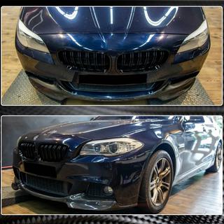 Nakładka Zderzaka Przedniego Lip V1 (do F10 M-Sport, Carbon) BMW 5 Series F10/F11 2010–2016 zdjęcia 3