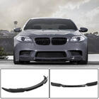 BMW 5 Series F10/F11 2010–2016 Nakładka na przedni zderzak Lip V1 do F10 M5, Carbon zdjęcia 1