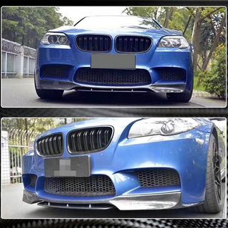 Nakładka na przedni zderzak Lip V1 do F10 M5, Carbon BMW 5 Series F10/F11 2010–2016 zdjęcia 3