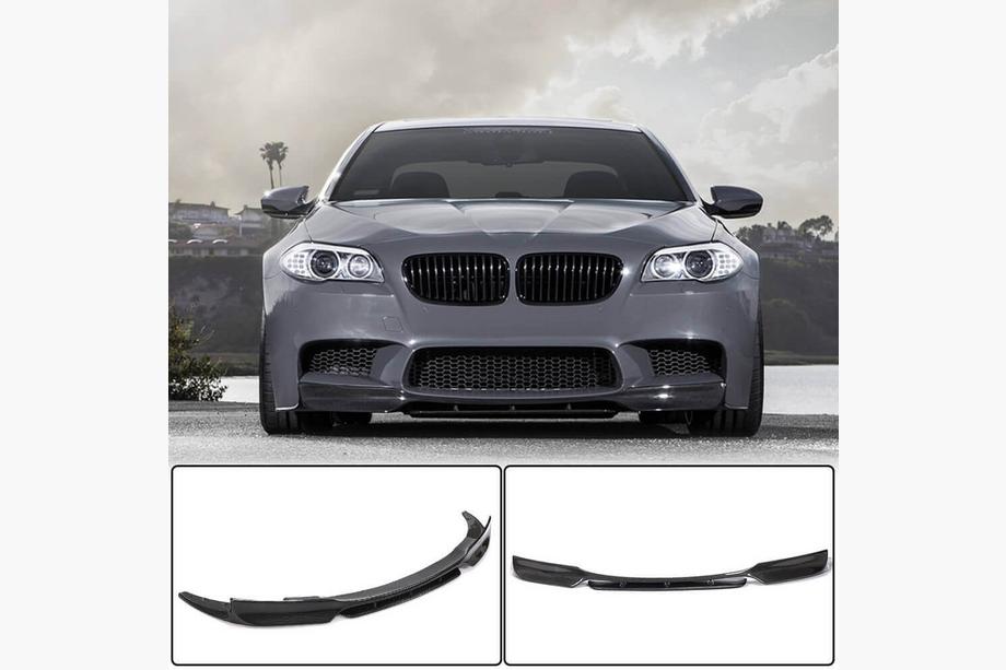 BMW 5 Series F10/F11 2010–2016 Nakładka na przedni zderzak Lip V1 do F10 M5, Carbon Image