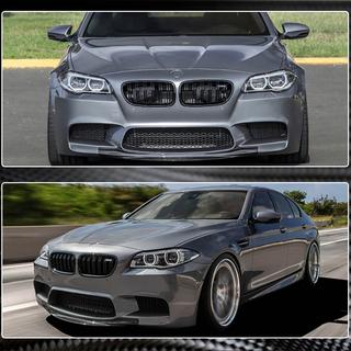Nakładka Zderzaka Przedniego Lip V4 do F10 M5 Carbon BMW 5 Series F10/F11 2010–2016 zdjęcia 4