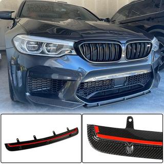 Nakładka na przedni zderzak Lip V5 do M5 F90 2017-2020 Carbon BMW Seria 5 G30/G31 2017–2023 zdjęcia 1