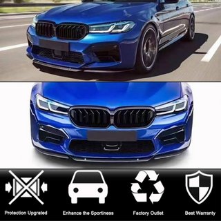 Nakładka na przedni zderzak Lip V4 do M5 F90 2020-2024, Carbon BMW Seria 5 G30/G31 2017–2023 zdjęcia 2