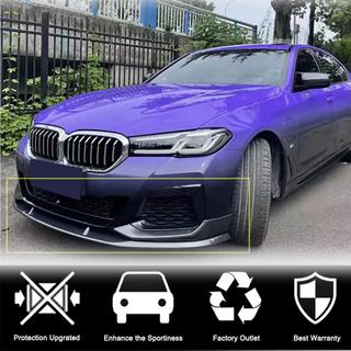 Nakładka na przedni zderzak Lip V1 do M-Sport 2021-2024, Carbon BMW Seria 5 G30/G31 2017–2023 zdjęcia 2