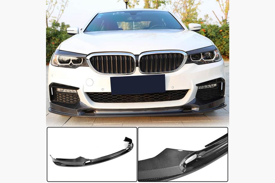 BMW Seria 5 G30/G31 2017–2023 Nakładka na przedni zderzak Lip V2 do M-Sport 2017-2020 Carbon Image