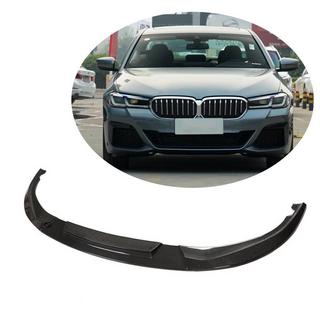 Nakładka na przedni zderzak Lip V2 do M-Sport 2021-2024, Carbon BMW Seria 5 G30/G31 2017–2023 zdjęcia 1