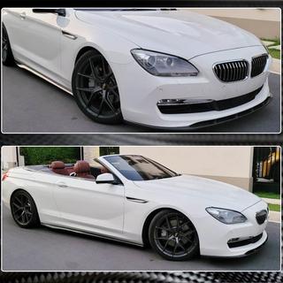 Nakładka na przedni zderzak Lip (do Base 2011-2014, Carbon) BMW 6 Series F12/F13/F06 2011-2018 zdjęcia 4