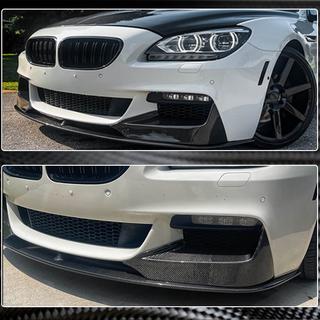Nakładka na przedni zderzak Lip V1 (do M-Sport, Carbon) BMW 6 Series F12/F13/F06 2011-2018 zdjęcia 3