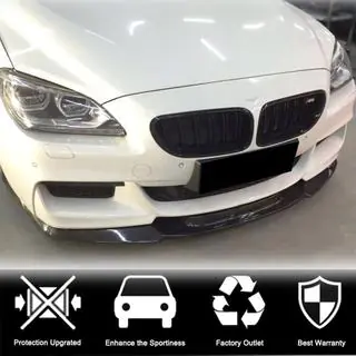 Nakładka na przedni zderzak Lip V2 do M-Sport, Carbon zdjęcia 2
