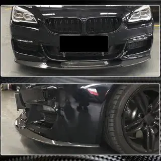 Nakładka na przedni zderzak Lip V2 do M-Sport, Carbon zdjęcia 4