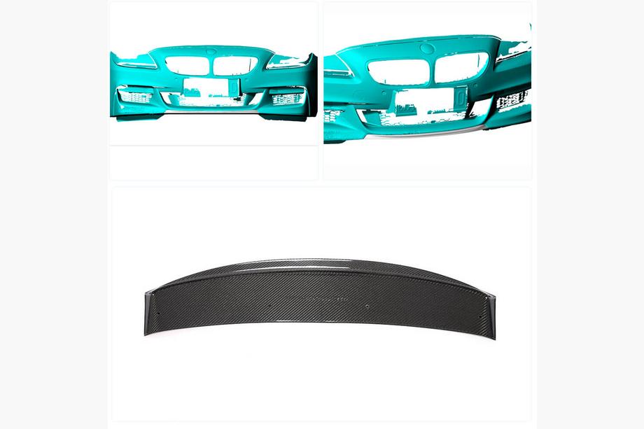 BMW 6 Series F12/F13/F06 2011-2018 Nakładka na Zderzak Przedni FRP V4 (M-Sport) Zdjęcia 2