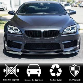 Nakładka na przedni zderzak Lip V1 do M6, Carbon BMW 6 Series F12/F13/F06 2011-2018 zdjęcia 3