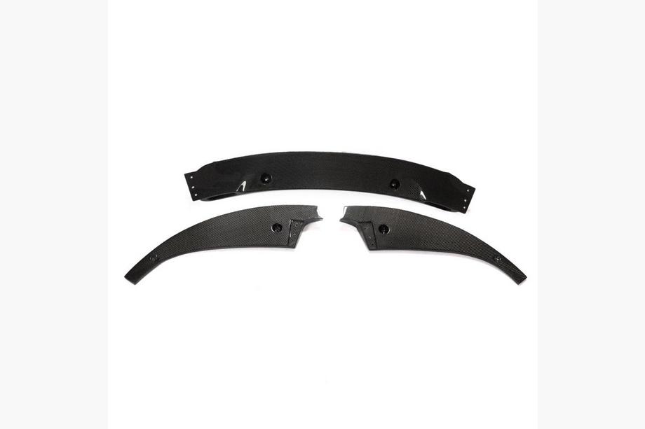 BMW 6 Series F12/F13/F06 2011-2018 Nakładka na przedni zderzak Lip V2 do M6, Carbon Zdjęcia 1
