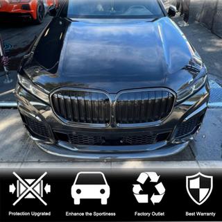 Nakładka na Zderzak Przedni Lip V1 do M-Sport 2019-2022 Carbon BMW 7 Series G11/G12 2015-2022 zdjęcia 3