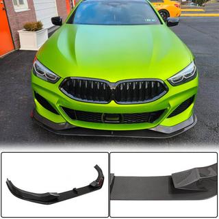 Nakładka na przedni zderzak Lip V1 (do M-Sport, Carbon) BMW 8 Series G14/G15/G16 2018- zdjęcia 1