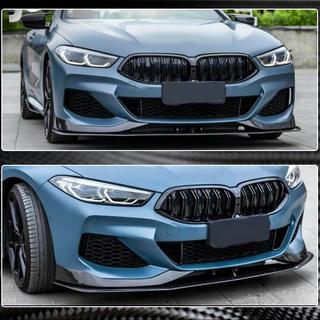 Nakładka na przedni zderzak Lip V1 (do M-Sport, Carbon) BMW 8 Series G14/G15/G16 2018- zdjęcia 4