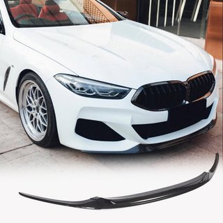 Nakładka na Zderzak Przedni Lip V5 (do M-Sport, Carbon) BMW 8 Series G14/G15/G16 2018- zdjęcia 1
