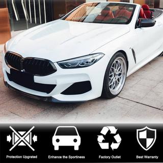 Nakładka na Zderzak Przedni Lip V5 (do M-Sport, Carbon) BMW 8 Series G14/G15/G16 2018- zdjęcia 2
