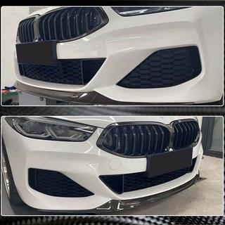 Nakładka na Zderzak Przedni Lip V5 (do M-Sport, Carbon) BMW 8 Series G14/G15/G16 2018- zdjęcia 3
