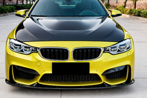 BMW 3 Series F30/F31 2012-2019 Nakładka na przedni zderzak Lip V1 do F80 Carbon zdjęcia 1