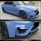 BMW 3 Series F30/F31 2012-2019 Nakładka na przedni zderzak Lip V8 do F80, karbon zdjęcia 4