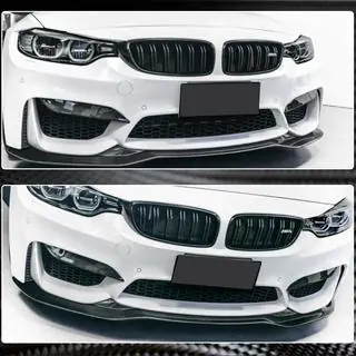 Nakładka na przedni zderzak Lip V9 do F80 Carbon zdjęcia 4