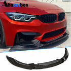 BMW 3 Series F30/F31 2012-2019 Nakładka na Zderzak Przedni Lip V10 do F80 Carbon zdjęcia 1